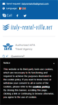 Mobile Screenshot of italy-rental-villa.net