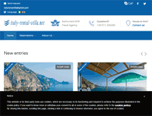 Tablet Screenshot of italy-rental-villa.net